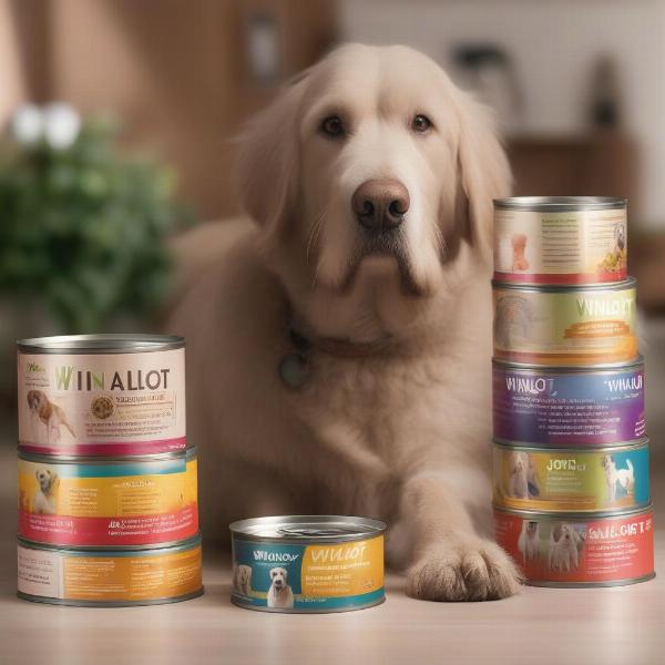 Winalot Dog Food Tins for Senior Dogs