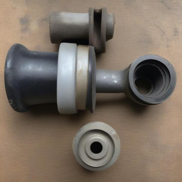 Comparison of a Worn and New Engine Mount