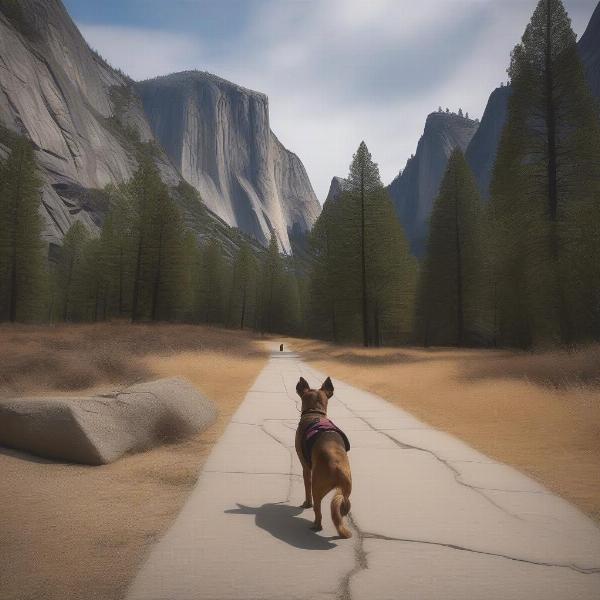 Dog-friendly trails in Yosemite National Park