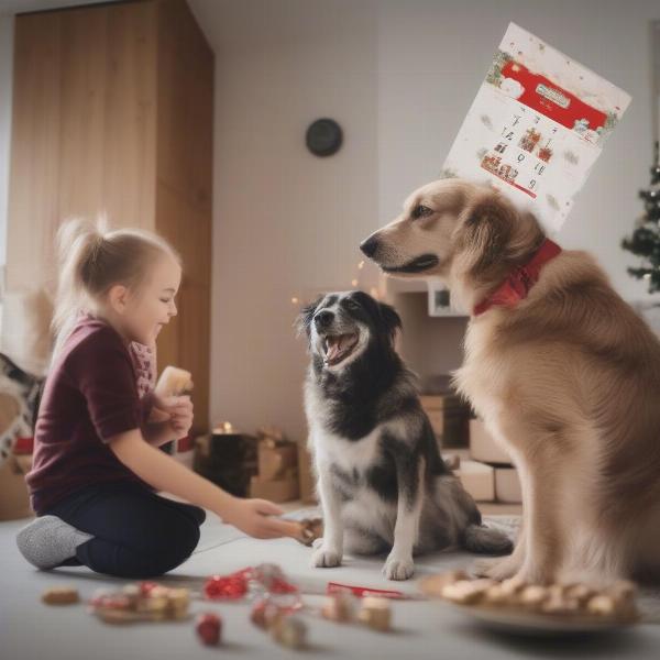 Safety with Dog Christmas Advent Calendars