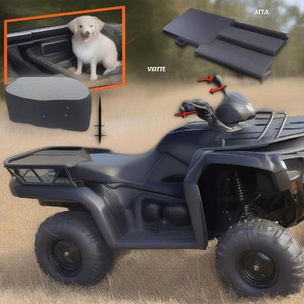 Installing an ATV Dog Seat