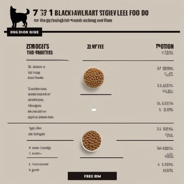 Black Hawk Grain-Free Dog Food Feeding Guide