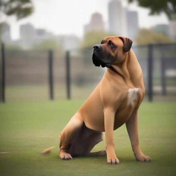 Boerboel Training and Exercise