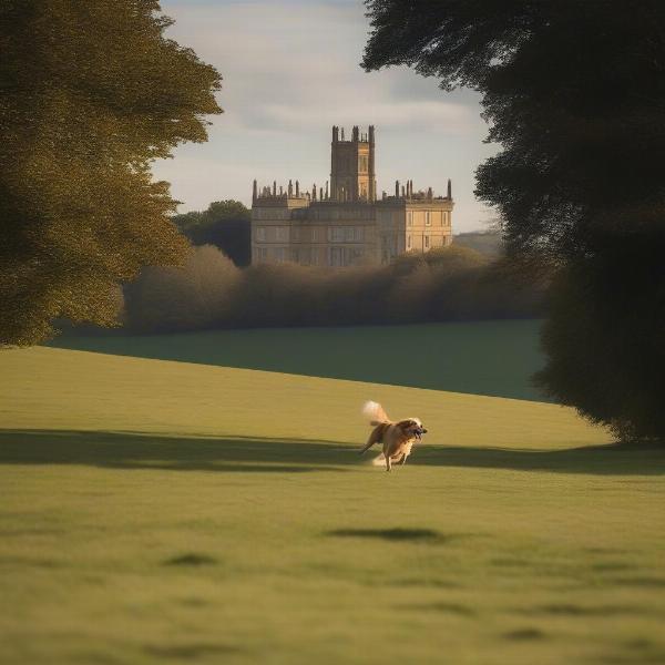 Dog walking in Ashton Court, Bristol