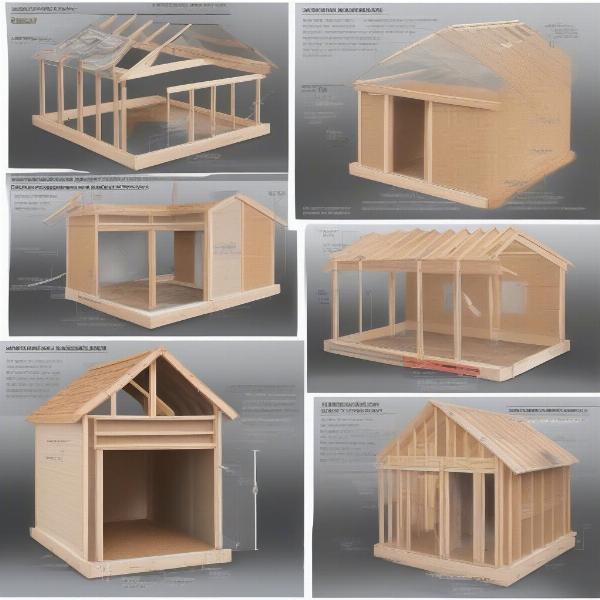 Step-by-step guide on building a DIY massive dog house.