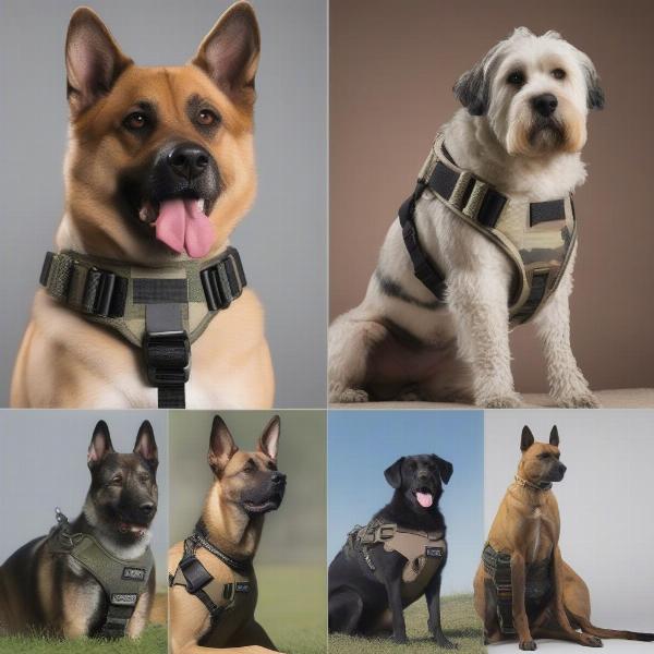 Different Types of Army Harnesses for Dogs