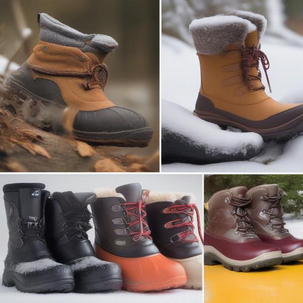 Different types of dog boots