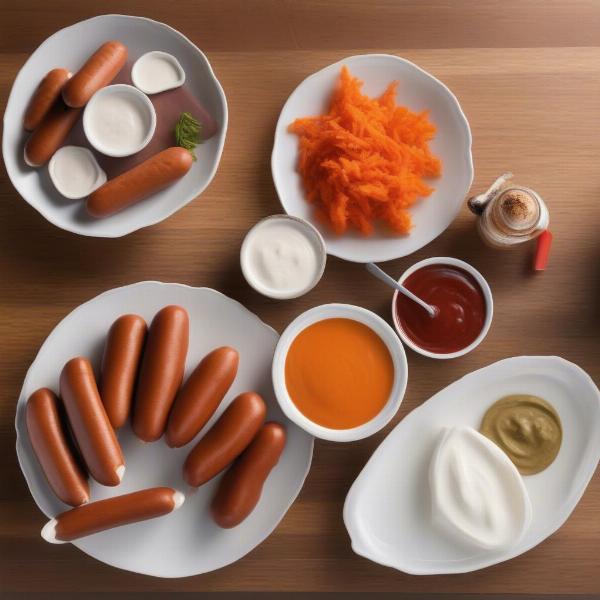 Carrot and Meatloaf Hot Dogs