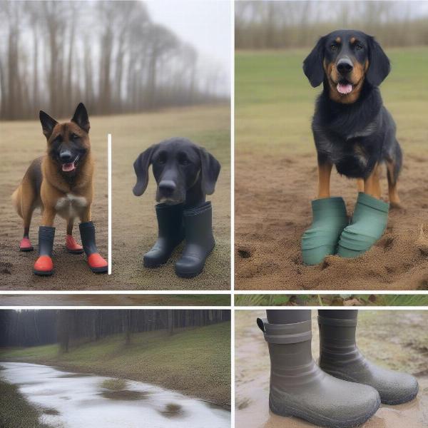 Dog Boot Materials: Rubber, Neoprene, and Mesh