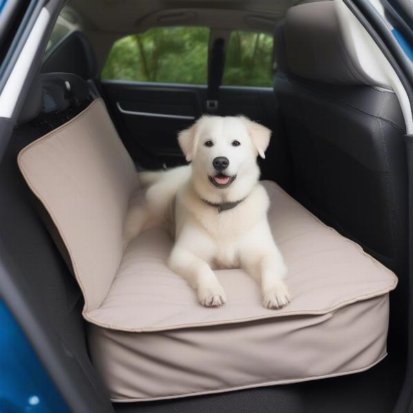 Materials and Features of a Back Seat Dog Bed