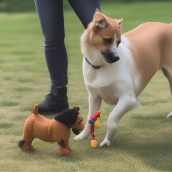 Safe playtime with horse dog toys