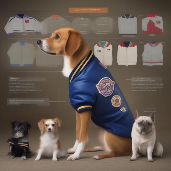 Choosing the perfect dog letterman jacket