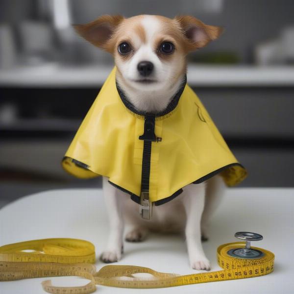 Choosing a raincoat for small dogs