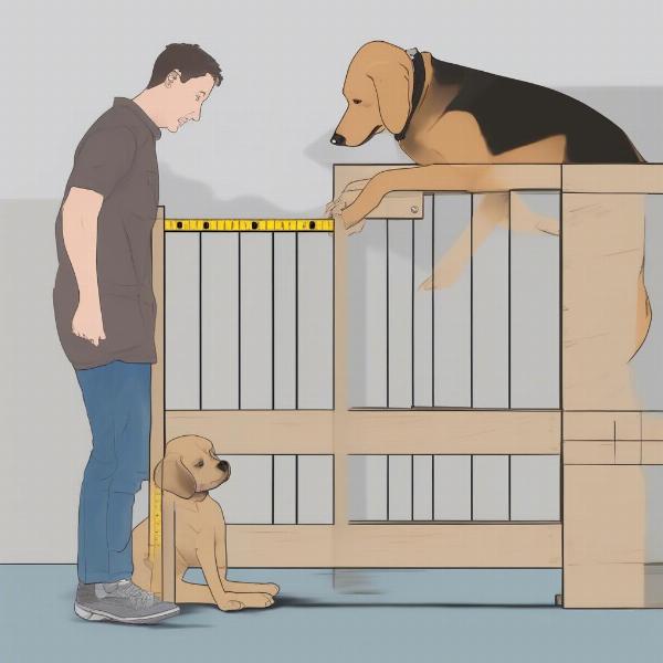 Choosing the Height of the Dog Gate