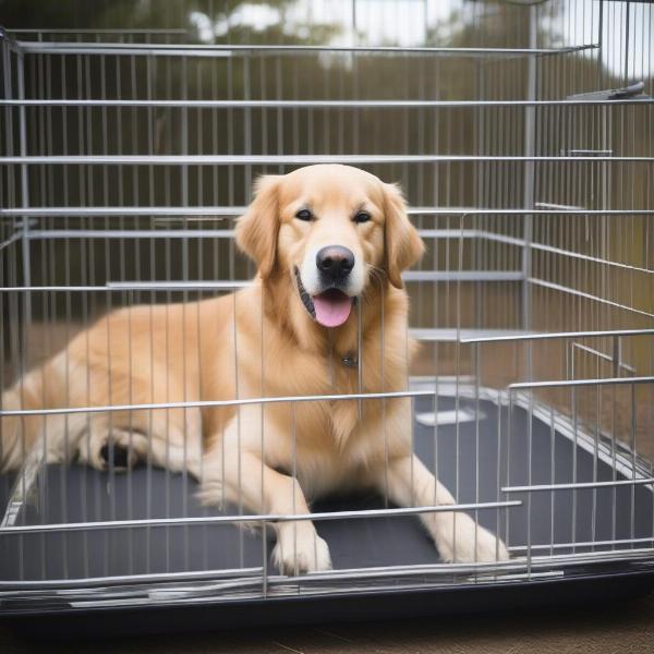 Choosing the right cage size for your dog breed