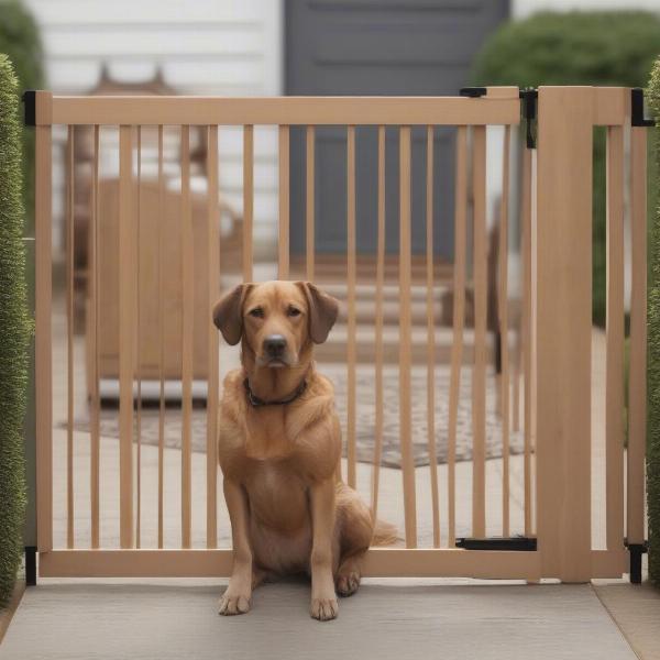 Choosing the right wooden dog gate for your dog