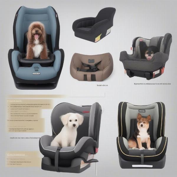 Choosing a car seat for a medium-sized dog