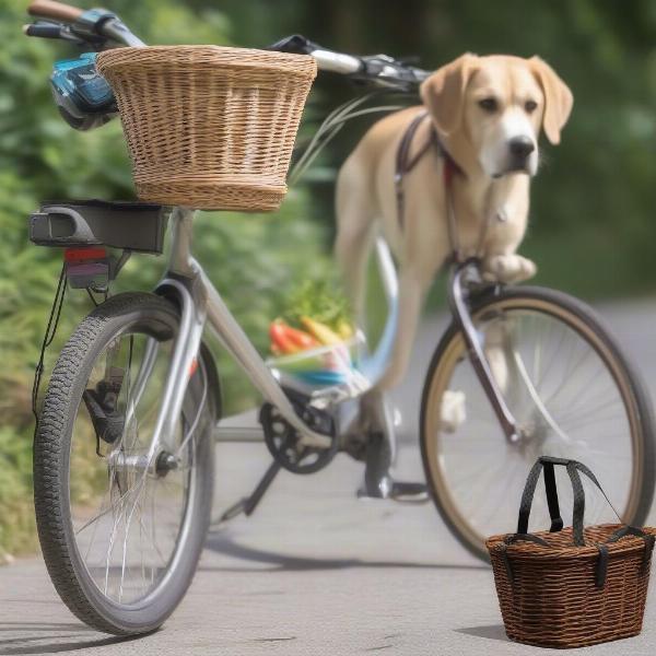 Choosing a Large Dog Bike Basket