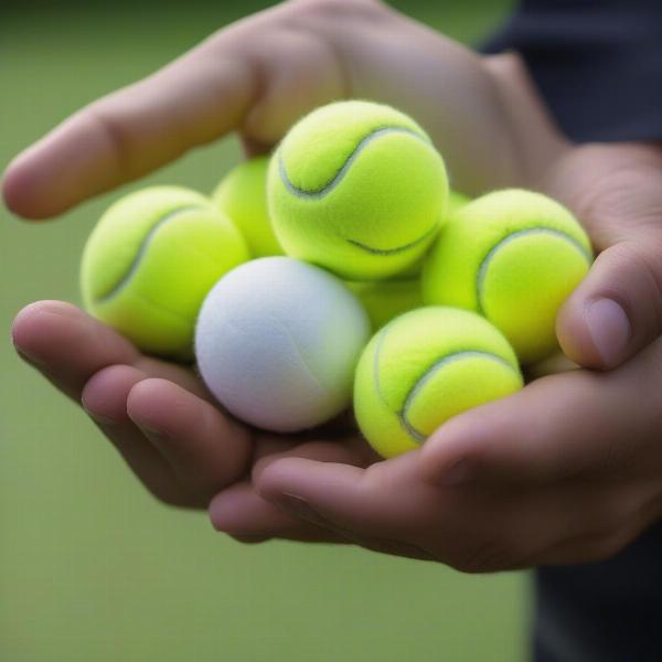 Choosing the right size tennis ball for your dog