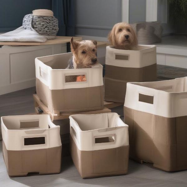 Choosing the right size canvas crate for your dog