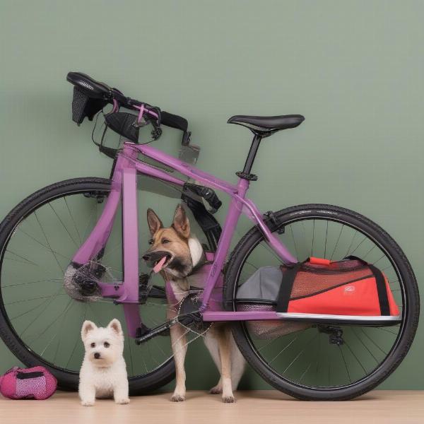 Choosing the right size bike bag for your dog