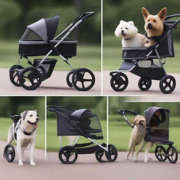 Choosing a dog running stroller