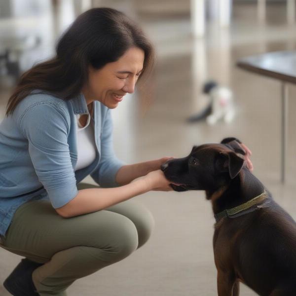 Choosing a Rescue Dog at Sadie's