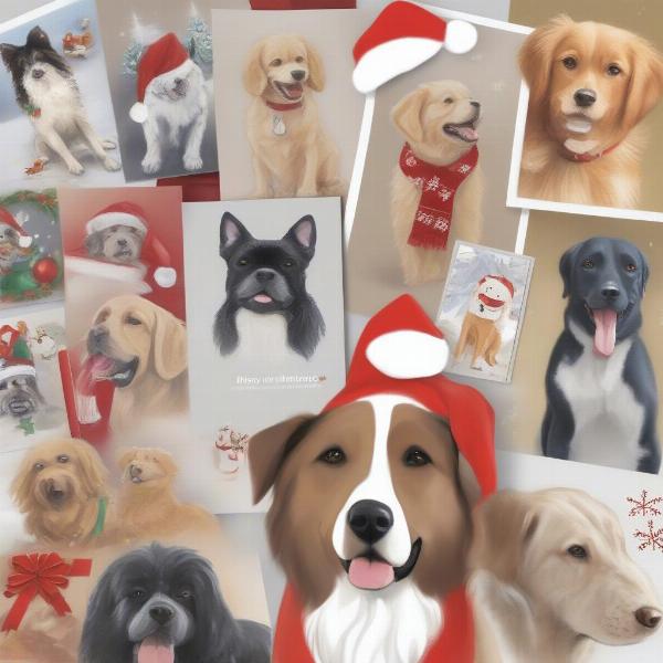 Choosing Dog Charity Xmas Cards