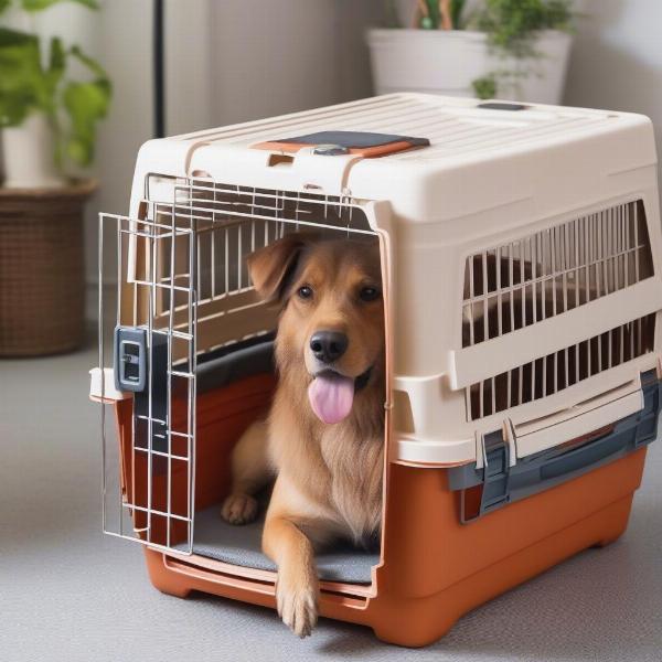 Choosing the right dog crate for travel