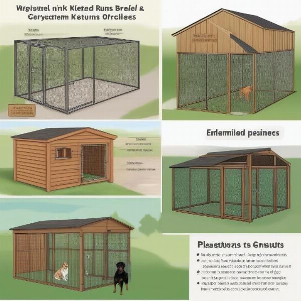 Choosing the right dog run and kennel for your dog