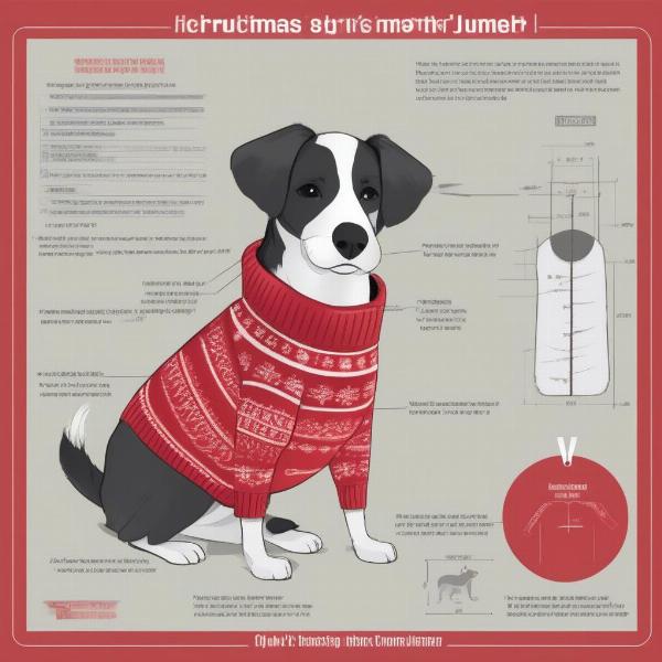 Choosing the right size Christmas jumper for your dog