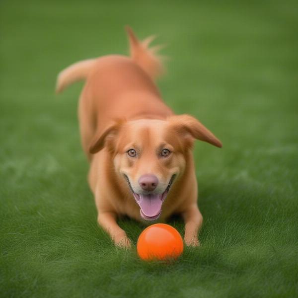 Chuckit! Ultra Ball in Grass