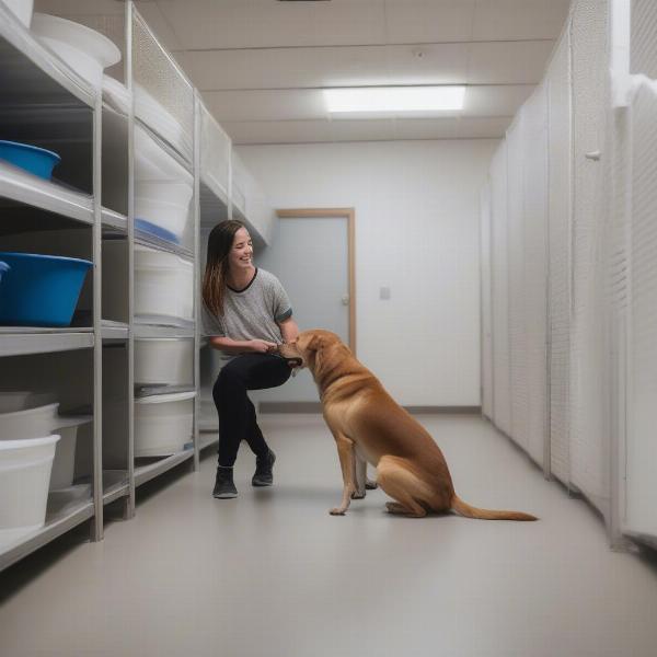 Clean Dog Boarding Facility in Abbotsford