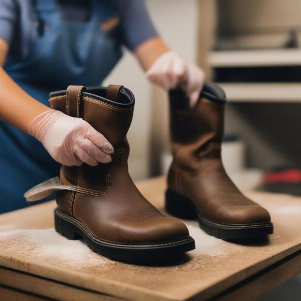 Cleaning Georgia Boots