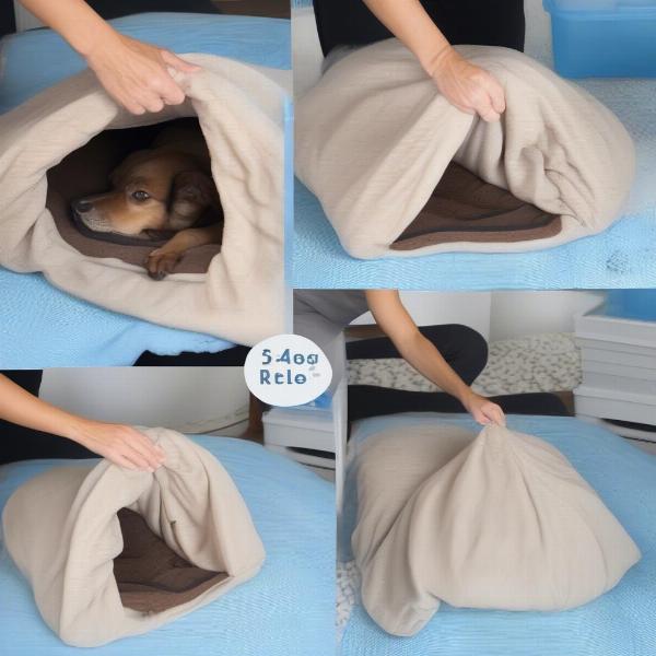 Washing a Pet Cave Dog Bed Cover