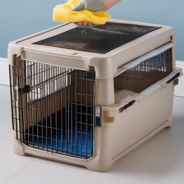 Cleaning a Precision Pet Crate