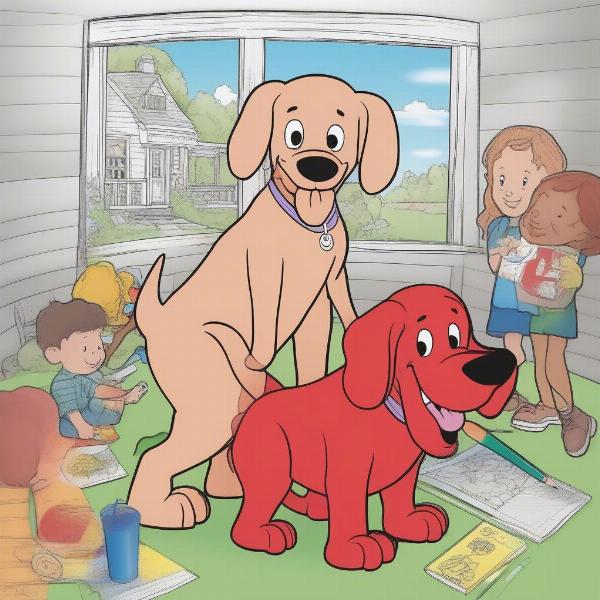 Clifford Coloring Pages and Educational Activities