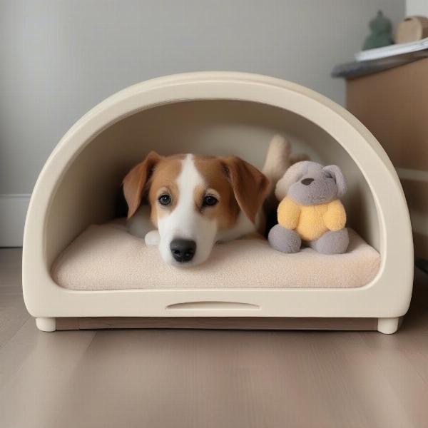 Ensuring Your Dog's Comfort in a Slide-in Box