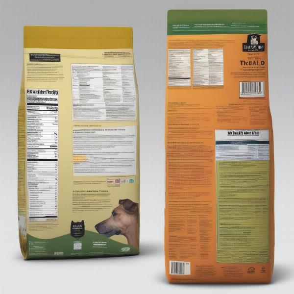 Comparing Field Trial Dog Food Bags