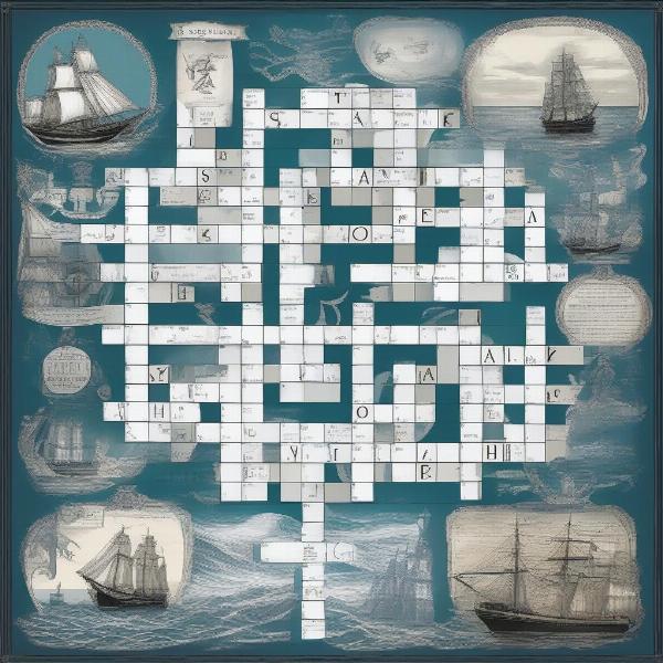 Crossword Puzzle with Sea Dog Clue