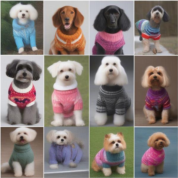 Custom Dog Sweater Designs