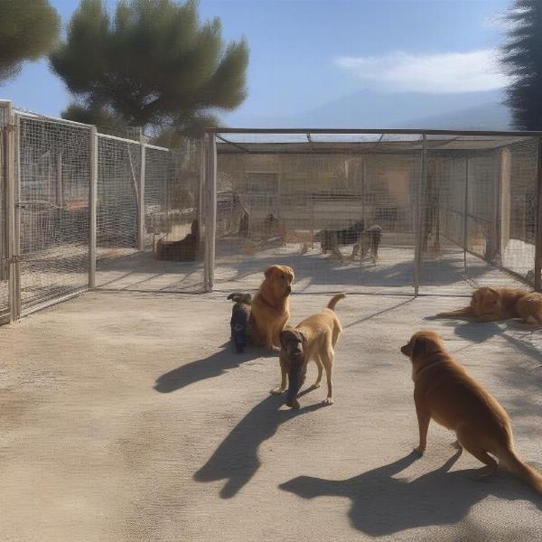 Dali Dog Rescue Center in Cyprus: A haven for stray and abandoned dogs.