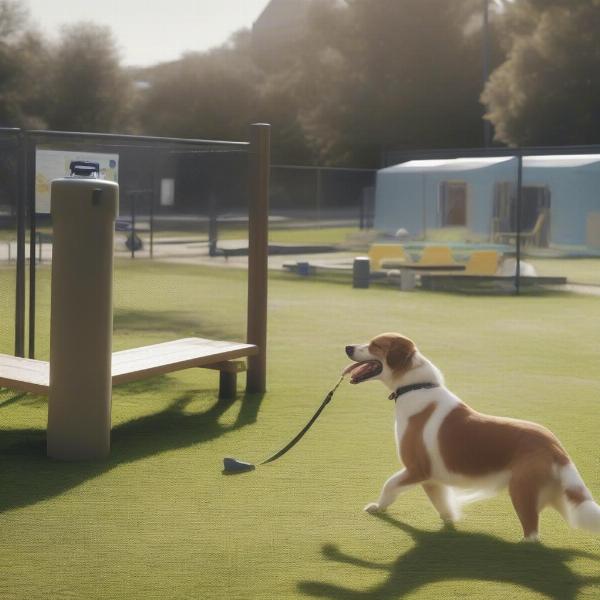 Dog-friendly amenities at Dawlish Warren Holiday Park