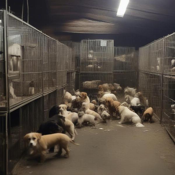 Devon dog puppy mill conditions