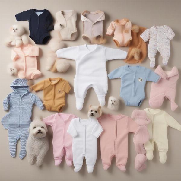 Different Types of Dog Babygrows