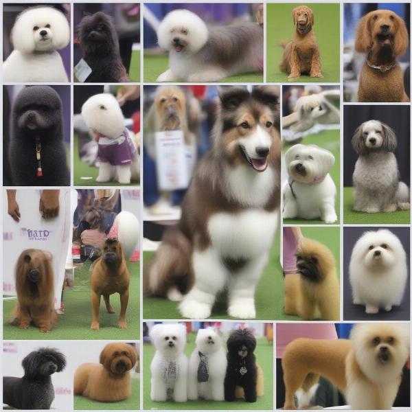 Different Dog Breeds at NRG Show