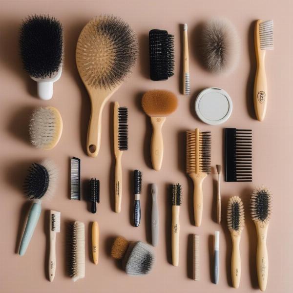 Various Dog Brushes