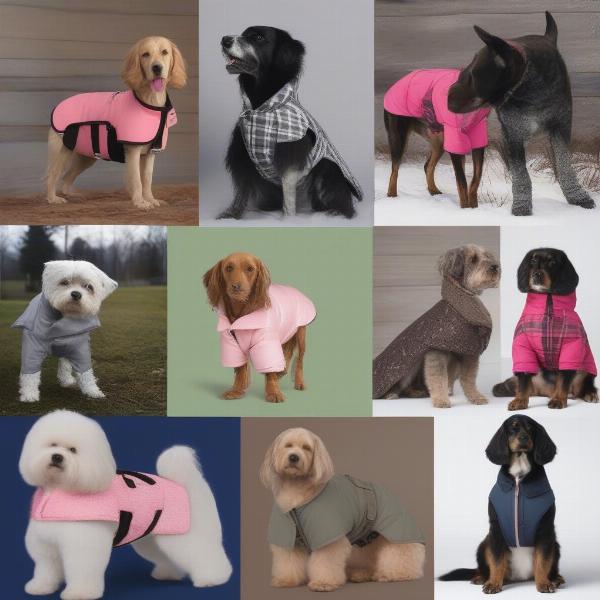 Different Styles of Made to Measure Dog Coats