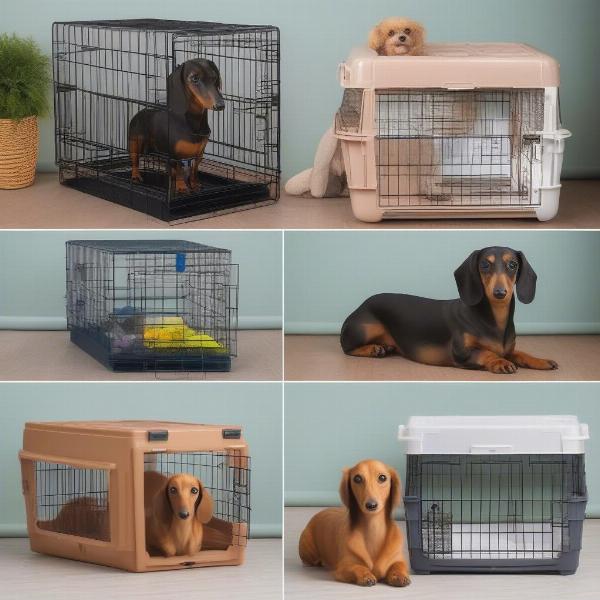 Various Dog Crate Options for Dachshunds