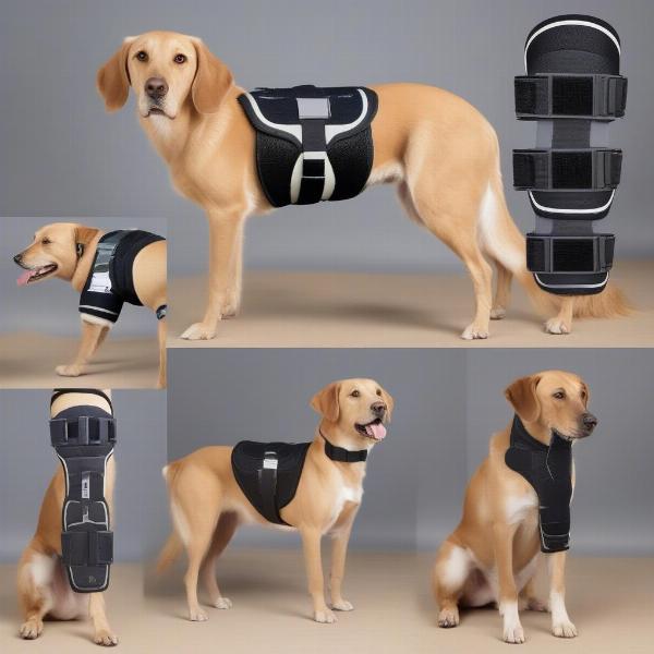 Different Types of Dog Back Leg Braces